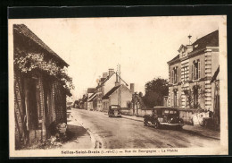 CPA Selles-Saint-Denis, Rue De Bourgogne, La Mairie  - Autres & Non Classés