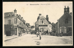 CPA Romorantin, Place De La Halle  - Romorantin