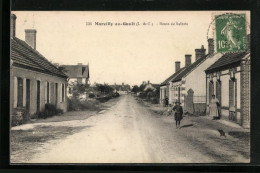 CPA Marcilly-en-Gault, Route De Salbris  - Salbris