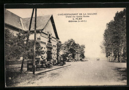 CPA Gièvres, Cafe-Restaurant De La Sauldre  - Other & Unclassified