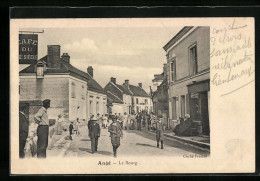 CPA Angé, Le Bourg, Cafe Du X. Siècle  - Other & Unclassified