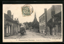 CPA Chaumont-sur-Tharonne, Grande-Rue, Route D`Orléans  - Other & Unclassified