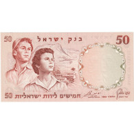 Israël, 50 Lirot, 1960, KM:33b, NEUF - Israel