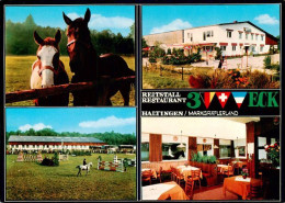 73948425 Haltingen_Weil_am_Rhein Reitstall Restaurant Dreilaendereck Gastraeume  - Weil Am Rhein