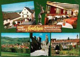 73948401 Wittlingen_Baden Hotel Gasthaus Hirschen Gastraum Panorama - Autres & Non Classés