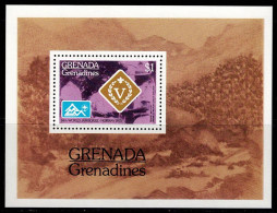 GRE-01- GRENADA 1975 - MNH - SC#:90 - SCOUTS- 14TH BOY SCOUTS JAMBOREE - Grenada (1974-...)