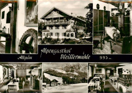 73907084 Wertach Bayern Hotel Alpengasthof Pfeffermuehle Gastraeume - Andere & Zonder Classificatie