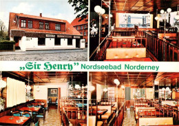 73907079 Norderney Nordseebad Speiserestaurant Sir Henry Gastraeume - Norderney