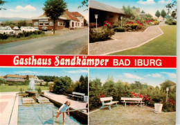 73907052 Bad Iburg Gasthaus Sandkaemper Park Wassertretanlage - Other & Unclassified