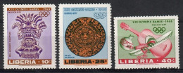 Liberia 1967 Mi 680-682 MNH  (ZS5 LBR680-682) - Musik