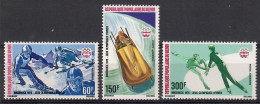 Benin 1976 Mi 46-48 MNH  (ZS5 BNN46-48) - Other & Unclassified