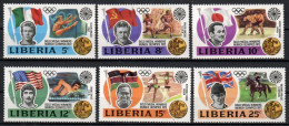 Liberia 1973 Mi 855-860 MNH  (ZS5 LBR855-860) - Zwemmen