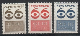 Denmark 1966 Mi 445-447 MNH  (ZE3 DNM445-447) - Refugees