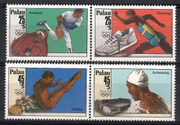 Palau 1988 Mi 245-248 MNH  (ZS7 PALpar245-248) - Otros & Sin Clasificación