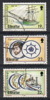 Gibraltar 1988 Mi 556-558 Cancelled  (SZE1 GIB556-558) - Ships