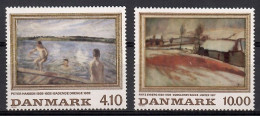 Denmark 1988 Mi 932-933 MNH  (ZE3 DNM932-933) - Natación