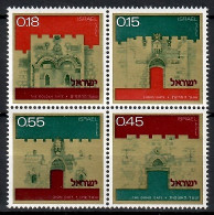 Israel 1972 Mi 556-559 MNH  (ZS10 ISRvie556-559) - Militaria