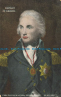 R627227 Portrait Of Nelson. From Painting In National Portrait Gallery. S. F. Ab - Monde