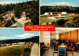 73907025 Wattenbach Kassel Cafe Freudenstein Gaststube Panorama - Sonstige & Ohne Zuordnung