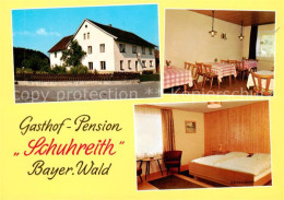 73867892 Hengersberg Gasthof Pension Schuhreith Gastraum Fremdenzimmer Hengersbe - Andere & Zonder Classificatie