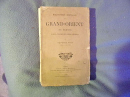 Maçonnerie Nouvelle Ou Grand-orient De France - Esoterismo