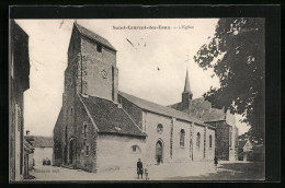 CPA Saint-Laurent-des-Eaux, L`Eglise  - Andere & Zonder Classificatie