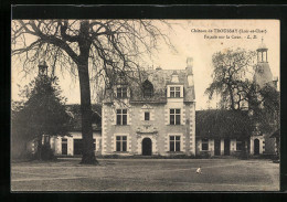 CPA Troussay, Le Chateau, Facade Sur La Cour  - Autres & Non Classés