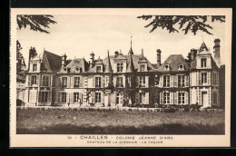 CPA Chailles, Colonie Jeanne D'Arc, Chateau De La Chesnaie, La Facade  - Autres & Non Classés