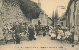 CPA Sauvage Près Pussigny-Arrivée Par Le Pont Du Bec Des Deux Eaux-131-TOP CARTE-RARE    L2938 - Sonstige & Ohne Zuordnung