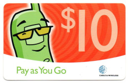 St. Vincent & The Grenadines - Pay As You Go (Red) - $10 - Saint-Vincent-et-les-Grenadines