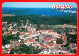 73727330 Bergen Ruegen Zentrum Der Kreisstadt Fliegeraufnahme Bergen Ruegen - Otros & Sin Clasificación