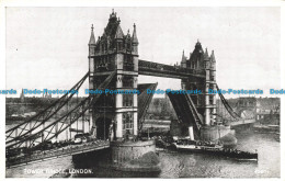 R627949 London. Tower Bridge. Valentine. Silveresque - Other & Unclassified
