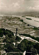 73727161 Ruedesheim Am Rhein Fliegeraufnahme Niederwalddenkmal  - Ruedesheim A. Rh.