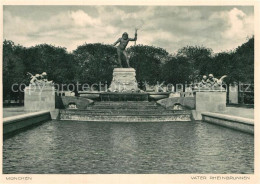 72958444 Muenchen Vater Rheinbrunnen Muenchen NZ3 - München