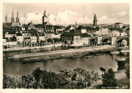 72940344 Wuerzburg Stadtpanorama Alte Mainbruecke Wuerzburg NZ3 - Würzburg