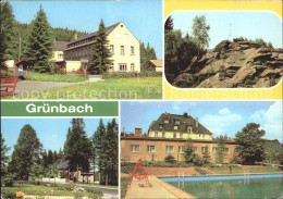 72135099 Gruenbach Vogtland Erholungsheim Louis Mueller Wendelstein Ehrenmal Fer - Altri & Non Classificati