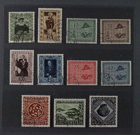 Liechtenstein  311-21,  Jahrgang 1953, Komplett, Sauber Gestempelt, KW 250,- € - Usados