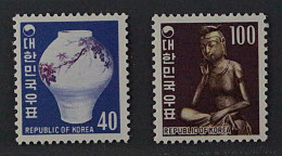 SÜD-KOREA 657-58 **  1969, Höchstwerte 40 + 100 W., Postfrisch, KW 127,- € - Corée Du Sud