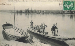 CPA Bréhémont-Passeur Sur La Loire Entre Bréhémont Et St Michel-6-Timbre   L2938 - Other & Unclassified