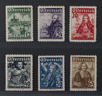 Österreich  557-62 **  Katholikentag 1933, Komplett, Postfrisch, KW 440,- € - Nuevos