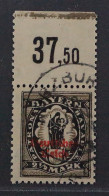 Dt. Reich  133 II POR,  Steindruck Mit OBERRAND Gestempelt, Geprüft KW 300,- € - Oblitérés