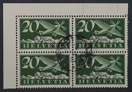 SCHWEIZ 213 Y, Papier Gestrichen Glatt (SBK F4y) Zentrisch Gestempelt, 320,-SFr. - Used Stamps