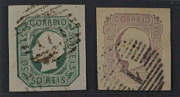 Portugal  15-16,  König Luis 50+100 R., Breitrandige LUXUS_Stücke, KW 240,- € - Nuevos