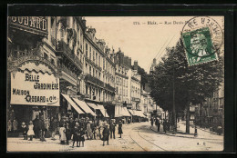 CPA Blois, Rue Denis-Papin, Vue De La Rue  - Blois