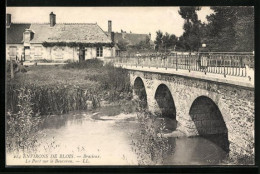 CPA Blois-Bracieux, Le Pont Sur Le Beuveron  - Blois