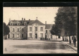 CPA Bracieux, Place De L`Hôtel De Ville  - Sonstige & Ohne Zuordnung