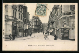 CPA Blois, Rue Denis-Papin, Prise Du Pont  - Blois