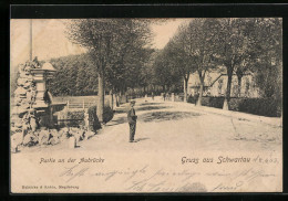 AK Schwartau, Partie An Der Aubrücke  - Bad Schwartau