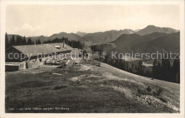 72134854 Wallberg Blick Von Auer Alm Wallberg - Tegernsee