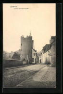 AK Lübeck, Strassenpartie An Der Mauer  - Luebeck